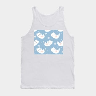 Cats pattern Tank Top